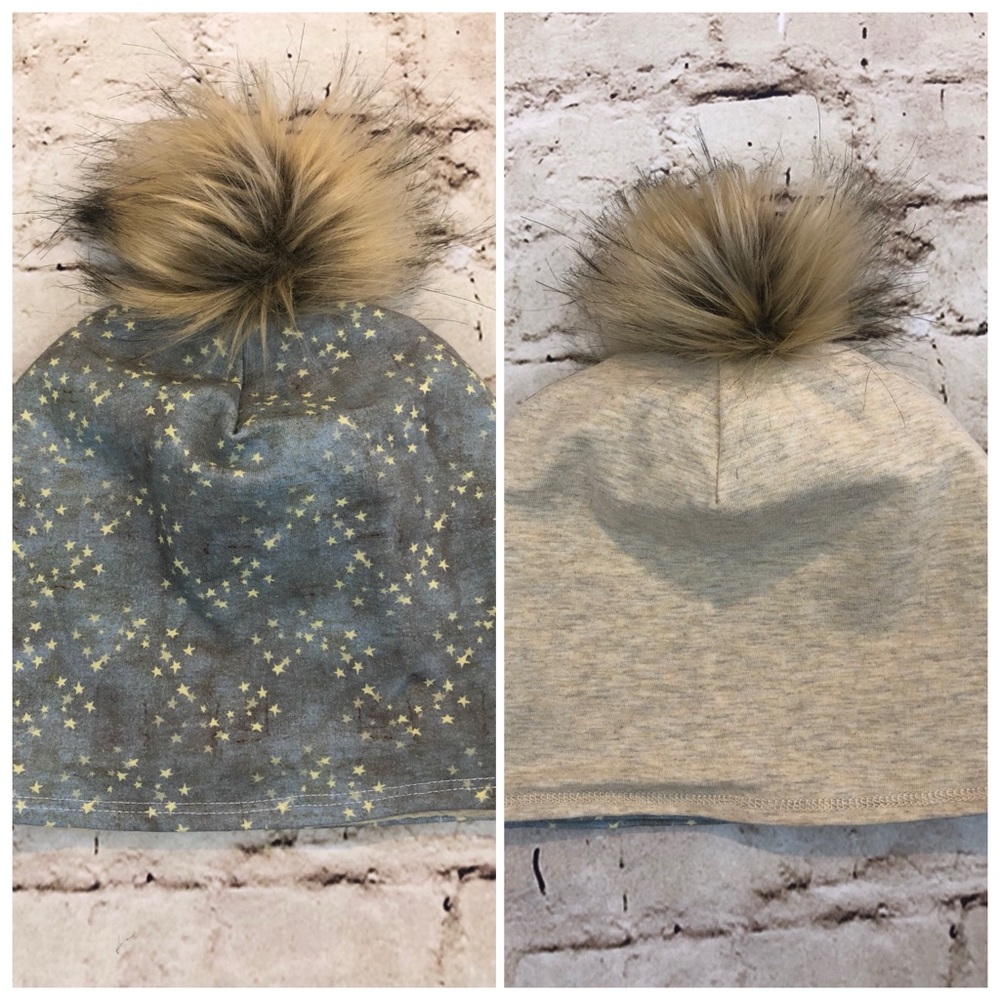 Reversible child’s beanie